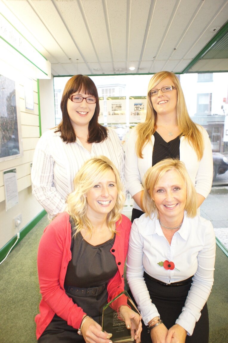 Helen, Jenny, Kerenza and Melanie of PDQ Helston